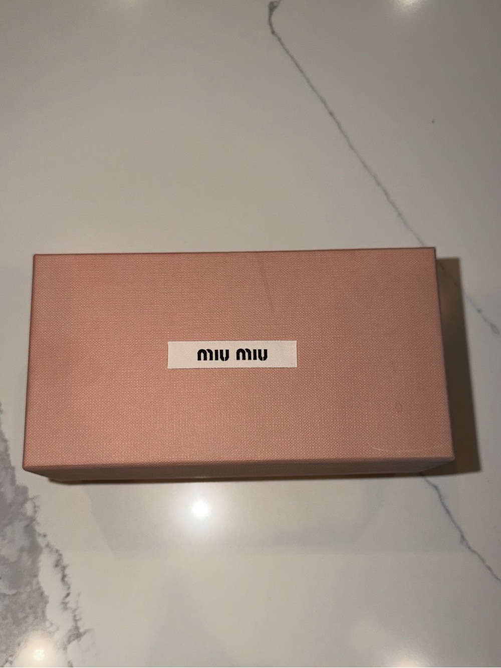 Miu Miu Pink Sunglasses Box